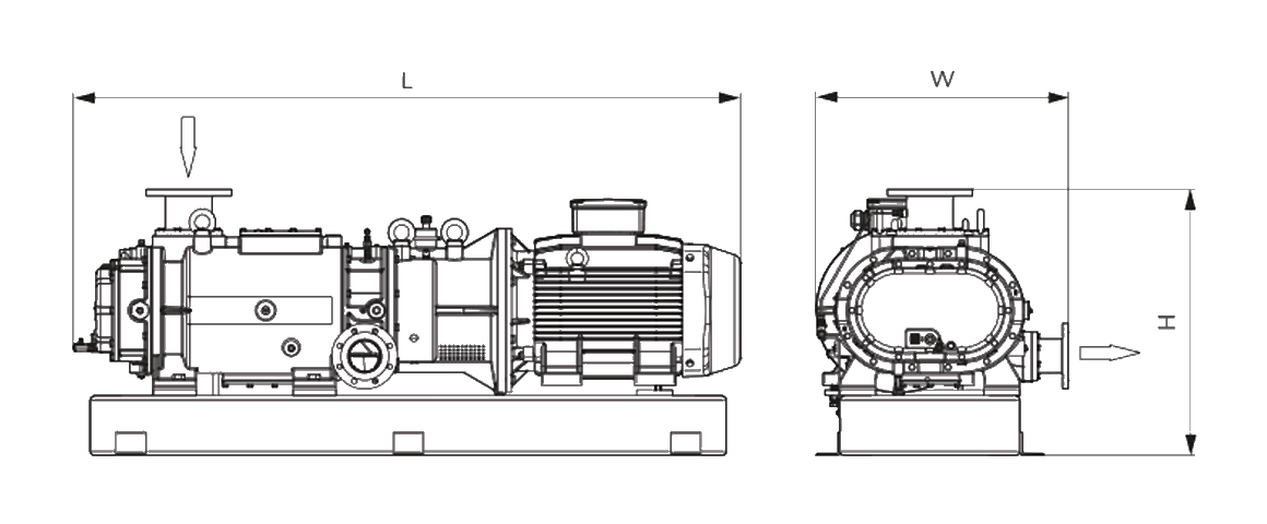 COBRA NC 2000 B VR螺桿真空泵