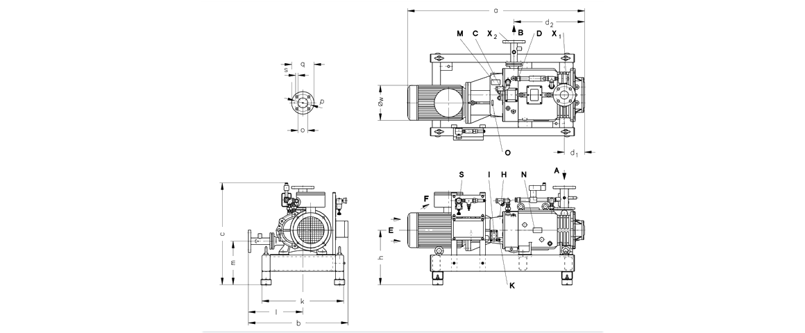 S-VSB 800螺桿真空泵